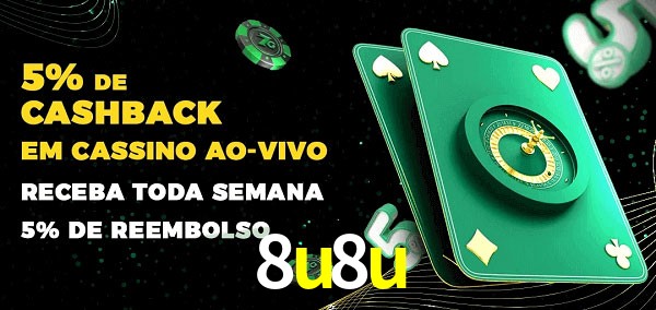 Promoções do cassino ao Vivo 8u8u